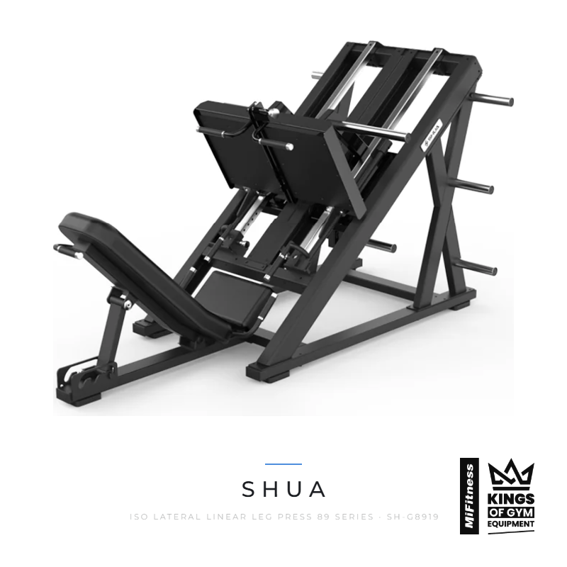 Load image into Gallery viewer, Shua Iso Lateral Linear Leg Press 89 Series – MiFitness Kings of Gym Equipment