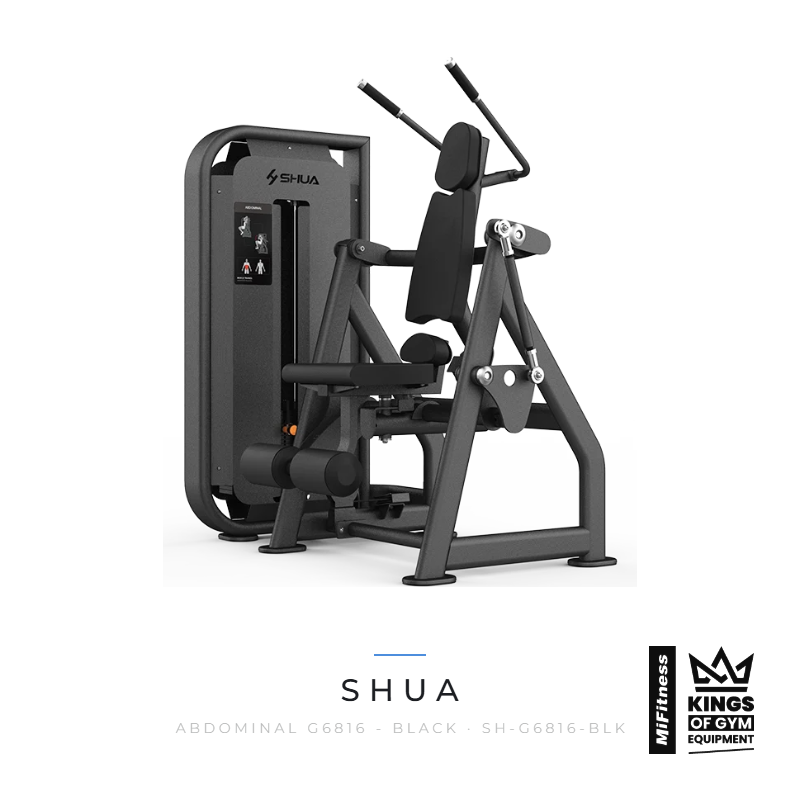 Load image into Gallery viewer, Shua Abdominal (G6816) - BLACK – MiFitness Kings of Gym Equipment