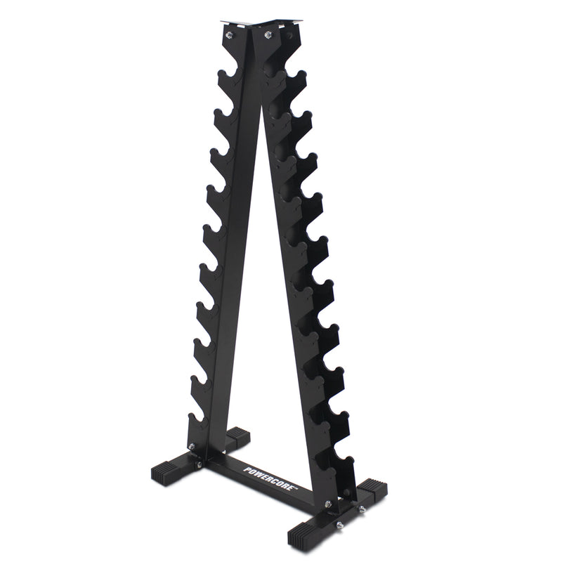 Load image into Gallery viewer, Powercore Aerobic Dumbbell Rack (For 10 Pairs Of Light D/Bells)