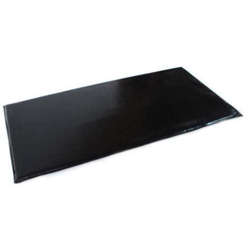 Load image into Gallery viewer, Powercore Black Vinyl Exercise Mat (120 x 60 x 2.5cm)