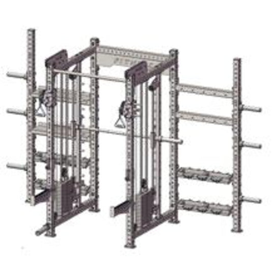 Powercore Stealth functional trainer with storage rack