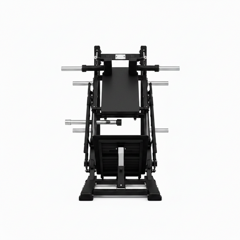 Load image into Gallery viewer, Powercore Leg Press Hack Squat Combo- Light Commercial (Black)