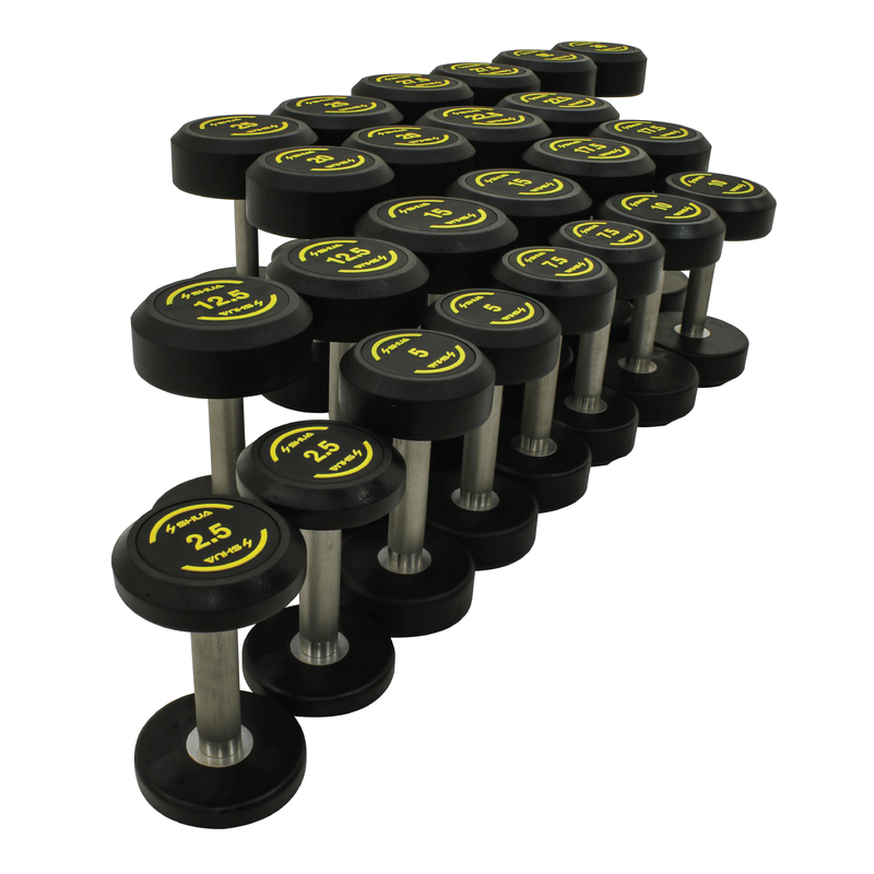 Load image into Gallery viewer, Shua Dumbbell Set 2.5kg-30kg (12 pairs in set)