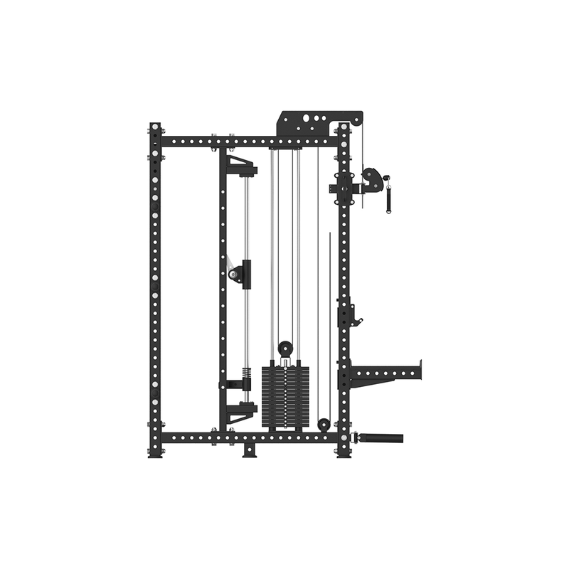 Load image into Gallery viewer, Powercore Stealth Functional Smith Trainer with Leg Extension & Curl Rack Attachment