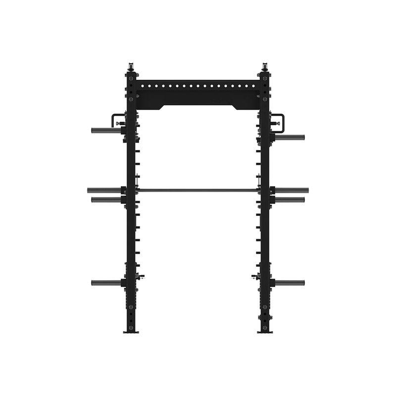 Load image into Gallery viewer, Powercore Stealth Functional Smith Trainer with Leg Extension & Curl Rack Attachment