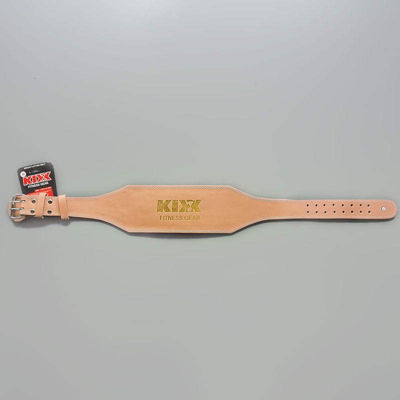 Load image into Gallery viewer, Leather Weight Lifting Belt Brown (4inch)