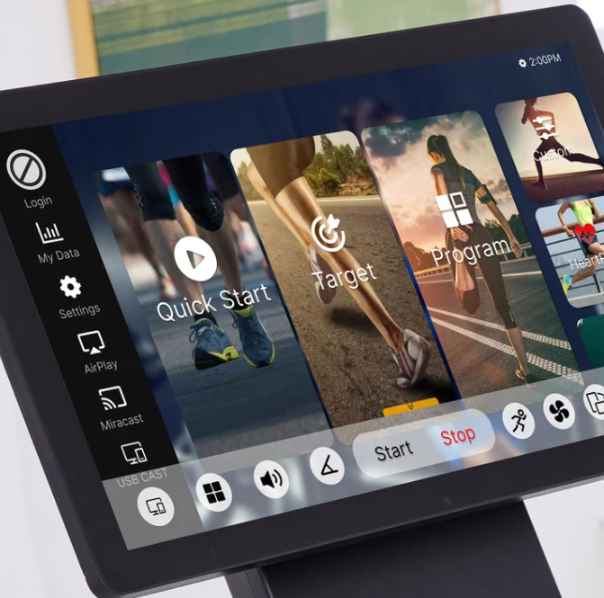 Load image into Gallery viewer, Powercore RunX 3E Treadmill - 4hp Touchscreen 22"