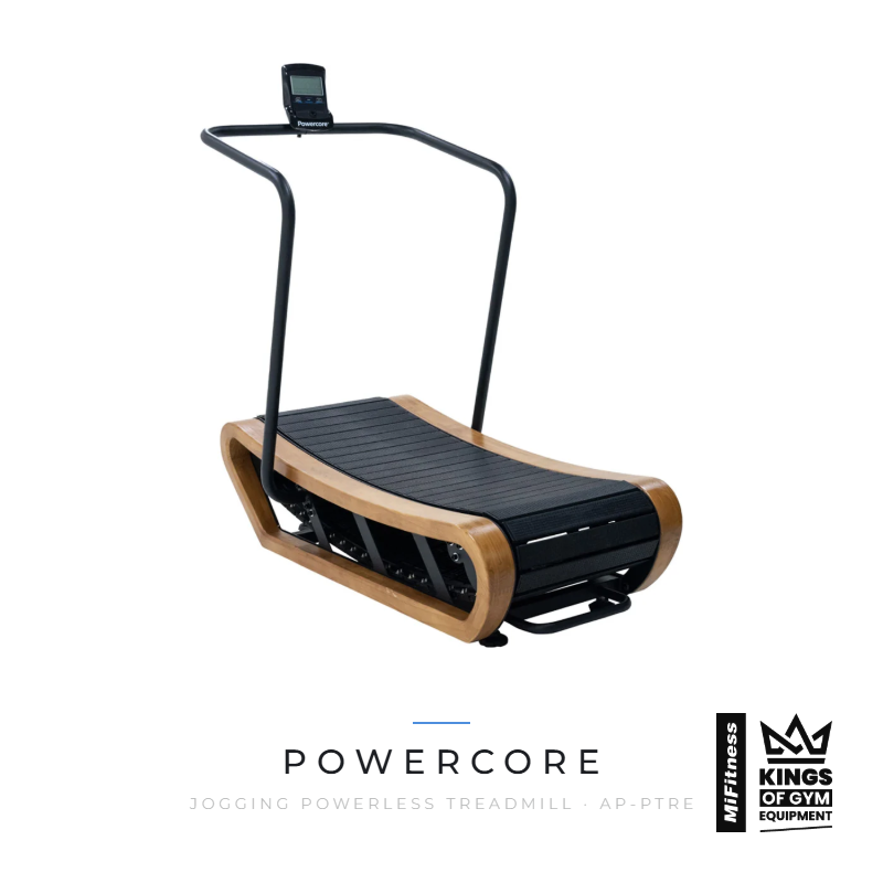 Load image into Gallery viewer, Powercore Jogging Powerless Treadmill Wood – MiFitness Kings of Gym Equipment