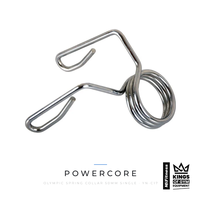 Load image into Gallery viewer, Powercore Olympic Spring Collar (50mm) Single β MiFitness Kings of Gym Equipment