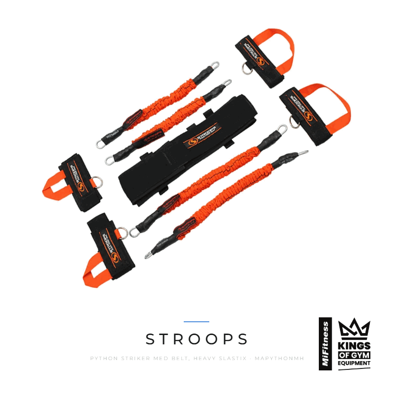 Load image into Gallery viewer, Stroops: Python Striker Med Belt, Heavy Slastix – MiFitness Kings of Gym Equipment