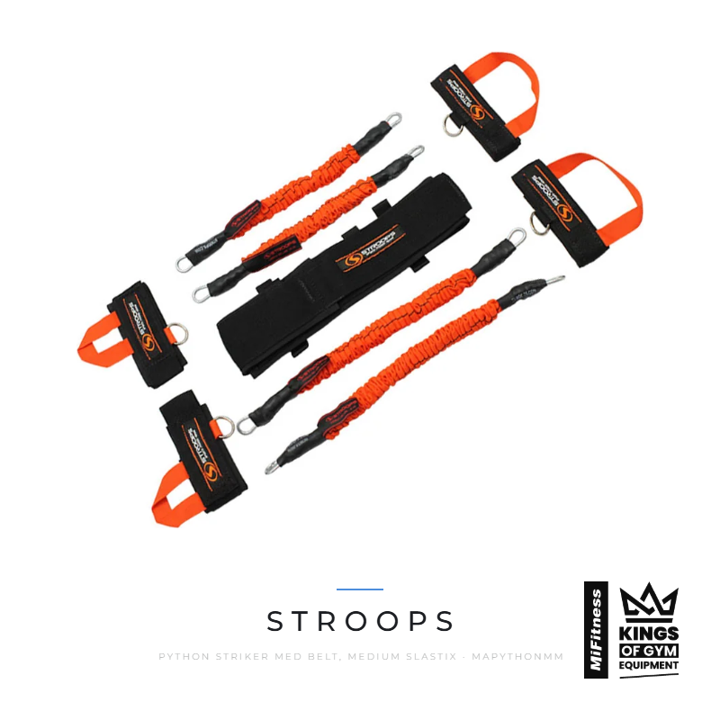 Load image into Gallery viewer, Stroops: Python Striker Med Belt, Medium Slastix – MiFitness Kings of Gym Equipment