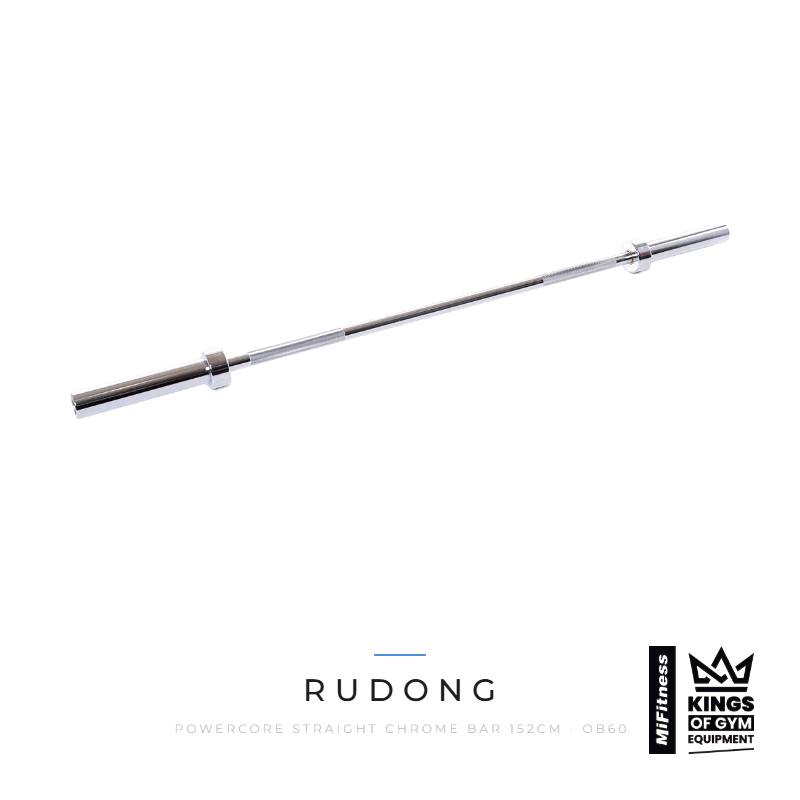 Load image into Gallery viewer, Powercore Straight Chrome Bar 152cm – MiFitness Kings of Gym Equipment