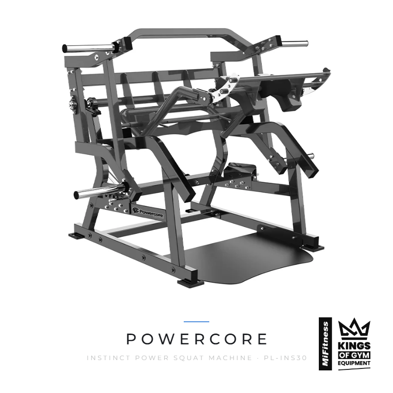 Load image into Gallery viewer, Powercore Instinct Power Squat Machine – MiFitness Kings of Gym Equipment
