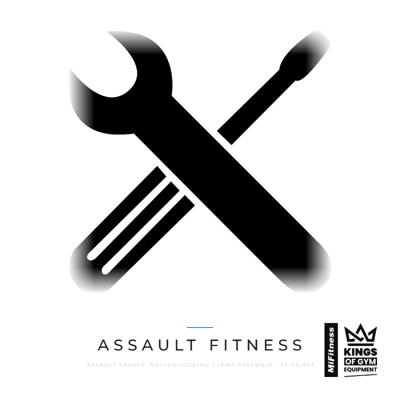 Load image into Gallery viewer, Assault Spares: Roller Locking Clamp Assembly – MiFitness Kings of Gym Equipment