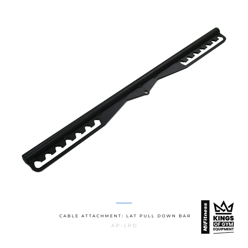 Load image into Gallery viewer, Cable Attachment: Lat Pull Down Bar – MiFitness Kings of Gym Equipment