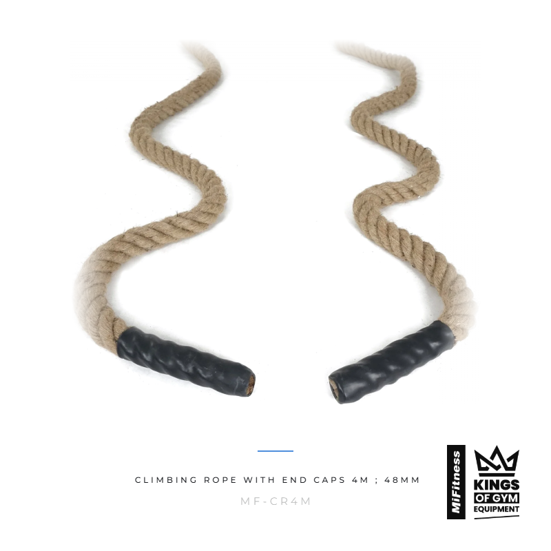 Load image into Gallery viewer, Climbing Rope With End Caps (4m ; 48mm) – MiFitness Kings of Gym Equipment