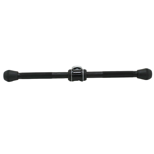 Tricep Straight Bar - Black (Cable Accessory)