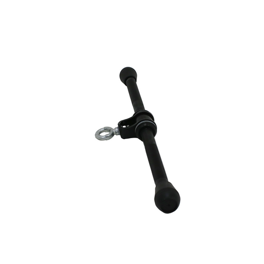 Tricep Straight Bar - Black (Cable Accessory)