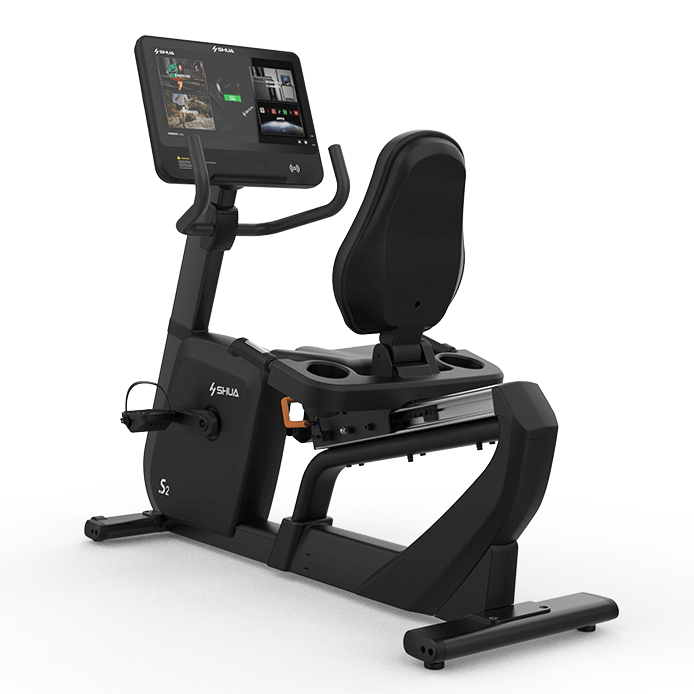 Load image into Gallery viewer, Shua Commercial Recumbent Bike (with touch screen)