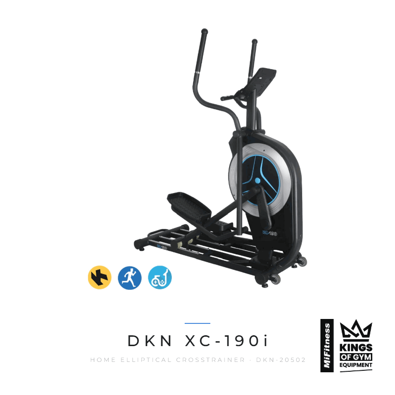 Load image into Gallery viewer, DKN XC-190i Home Elliptical Crosstrainer – MiFitness Kings of Gym Equipment