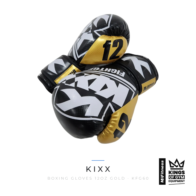 Load image into Gallery viewer, Kixx Boxing Gloves 12oz Gold β MiFitness Kings of Gym Equipment