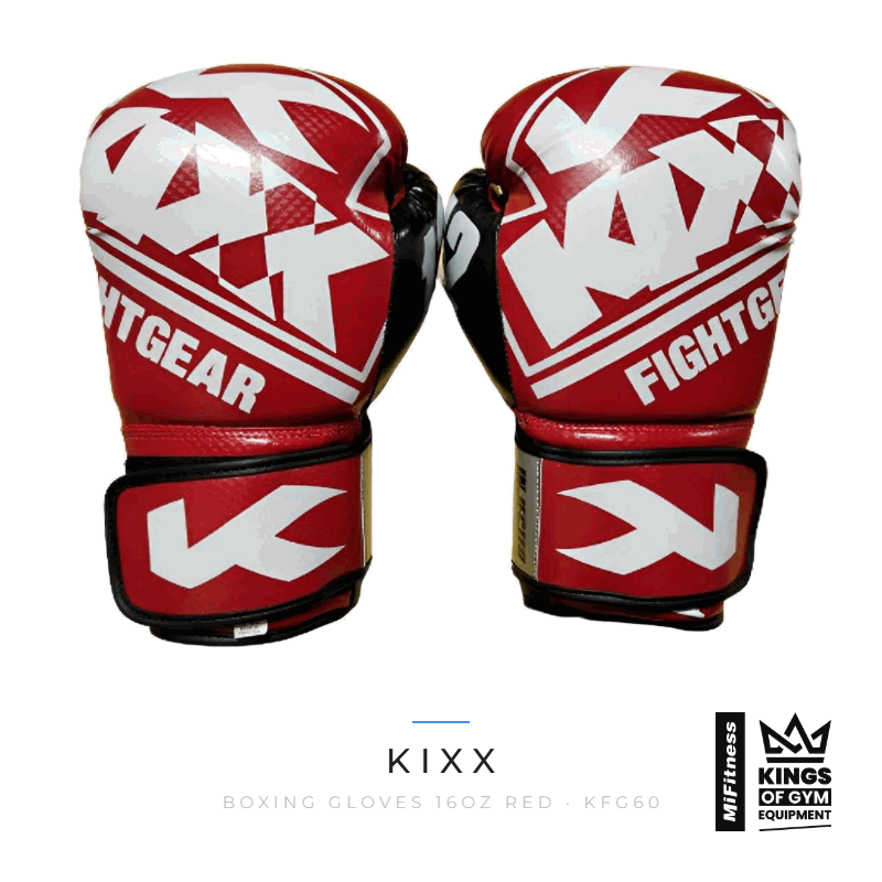 Load image into Gallery viewer, Kixx Boxing Gloves 16oz Red – MiFitness Kings of Gym Equipment