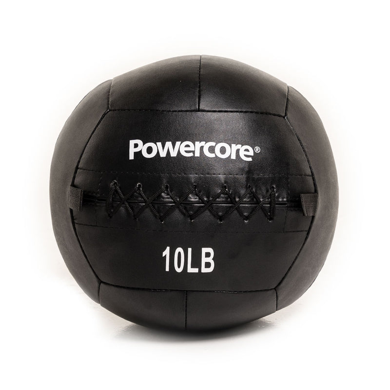 Load image into Gallery viewer, Powercore Black Wall Ball ( 10lbs / 14lbs / 20lbs)