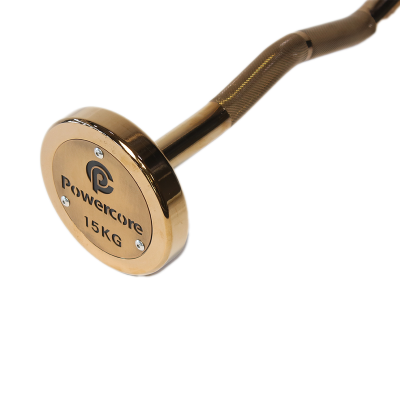 Load image into Gallery viewer, Powercore Rose Gold Barbell - EZ 15KG