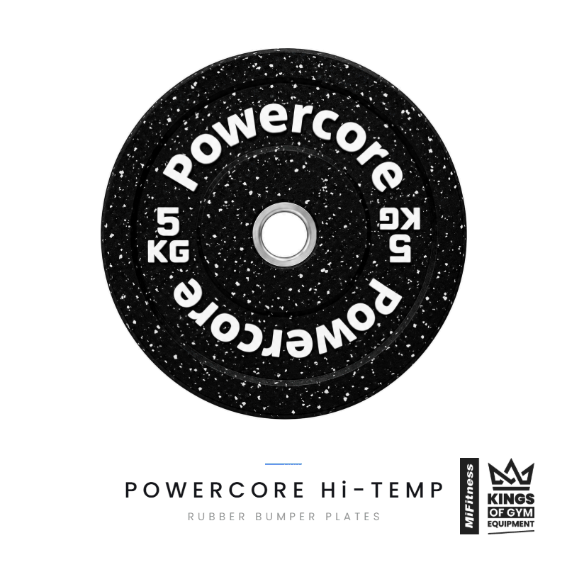 Load image into Gallery viewer, Powercore Hi-Temp Rubber Olympic Bumper Plates