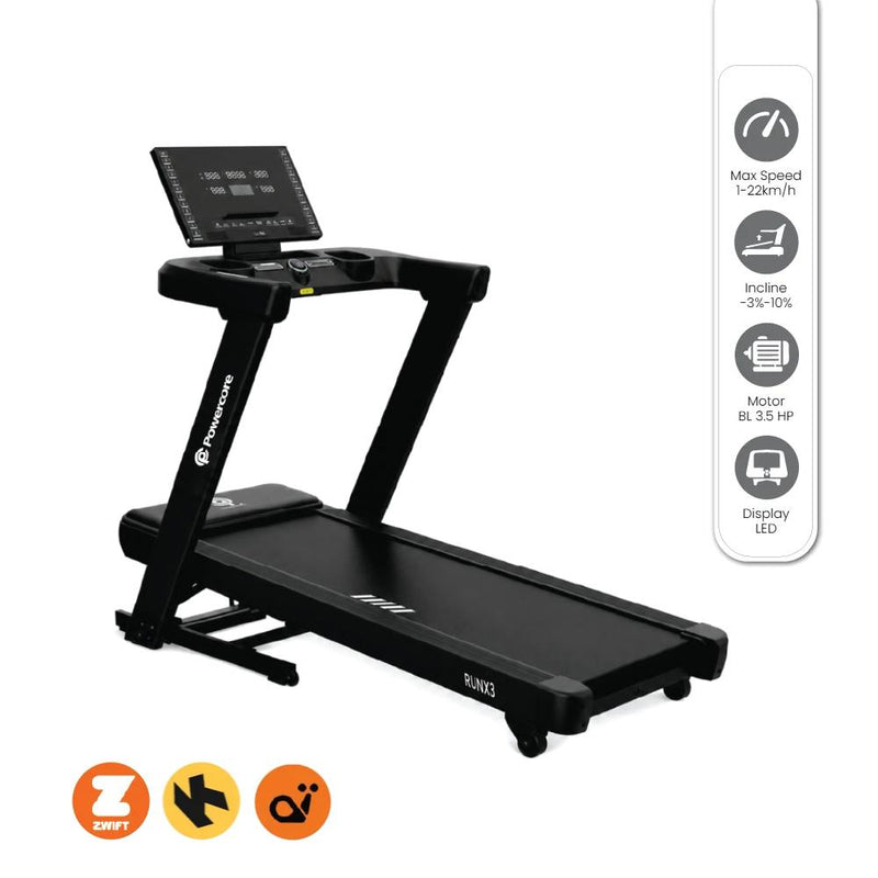 Load image into Gallery viewer, Powercore RunX 3 Home Treadmill (3 Year Warranty) – MiFitness Kings of Gym Equipment
