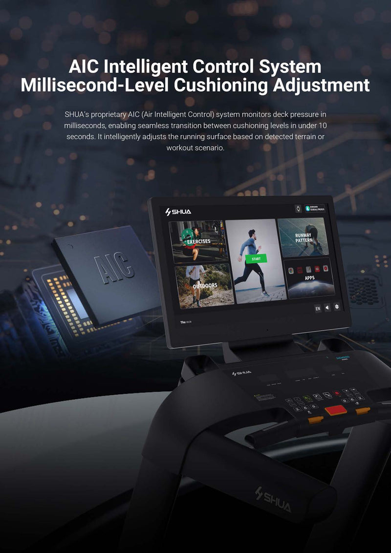 Load image into Gallery viewer, Shua S2+ Pro Commercial Treadmill - 21.5” Touch Screen (7 Year Warranty)