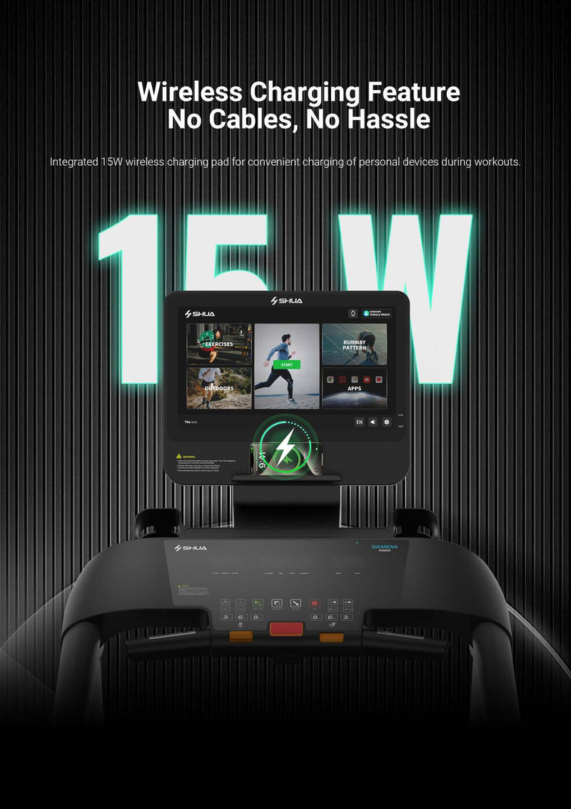 Load image into Gallery viewer, Shua S2+ Pro Commercial Treadmill - 21.5” Touch Screen (7 Year Warranty)