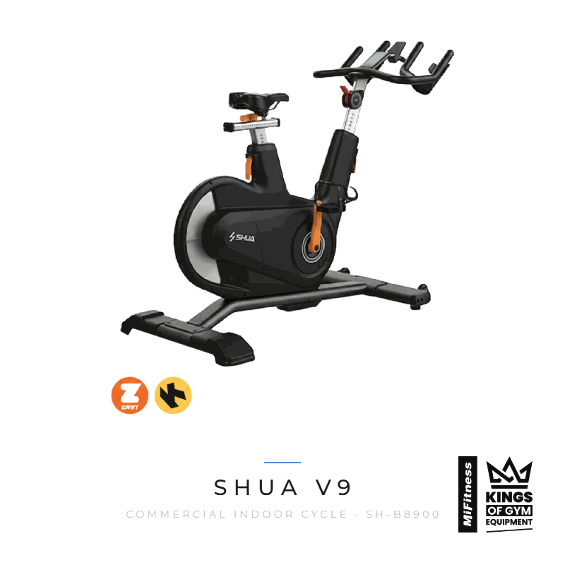 Load image into Gallery viewer, Shua V9 Commercial Indoor Cycle – MiFitness Kings of Gym Equipment
