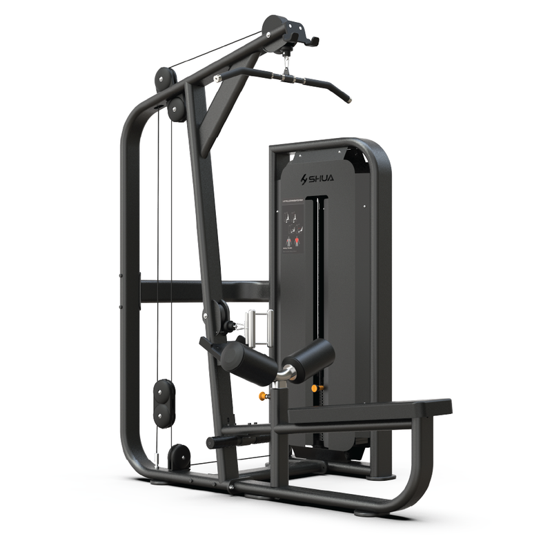 Load image into Gallery viewer, Shua Lat Pull Down / Row (G6892)- BLACK