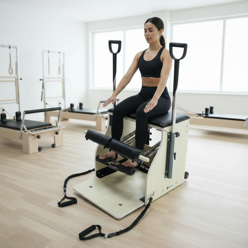 Load image into Gallery viewer, Powercore Deluxe Pilates Wunda Chair
