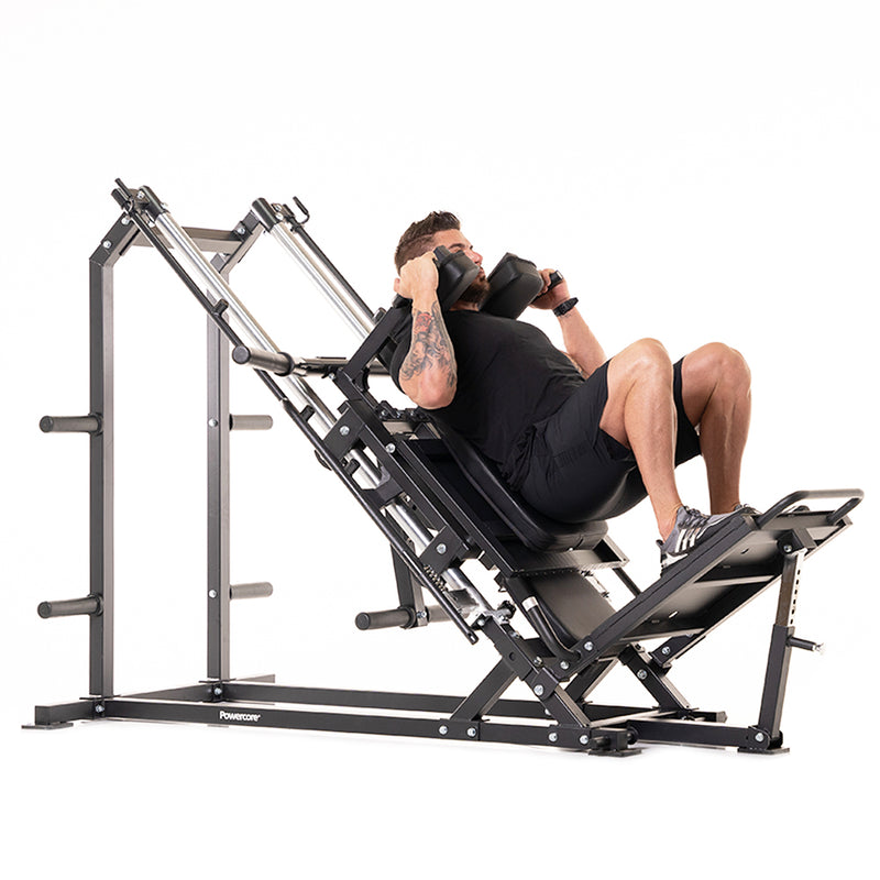 Load image into Gallery viewer, Powercore Light Commercial Leg Press/Hack Squat