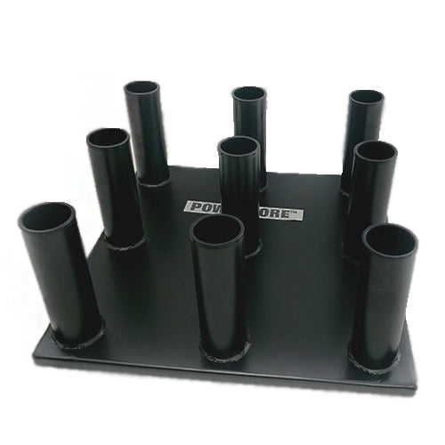 Load image into Gallery viewer, Powercore Olympic Bar Holder (9 Olympic Bars)