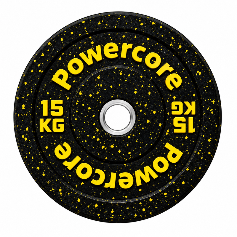 Load image into Gallery viewer, Powercore Hi-Temp Rubber Olympic Bumper Plates