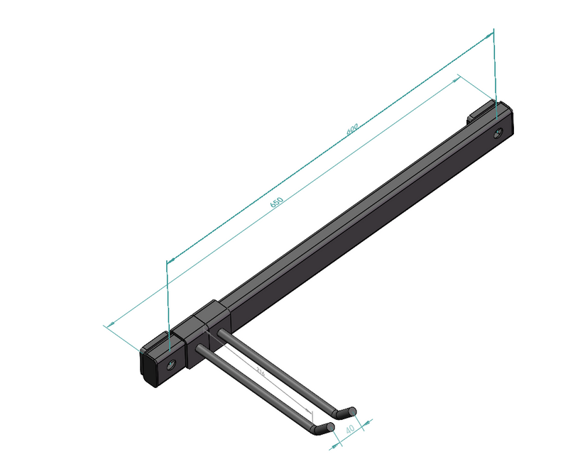 Load image into Gallery viewer, Powercore Wall Mount Mat Storage Rack