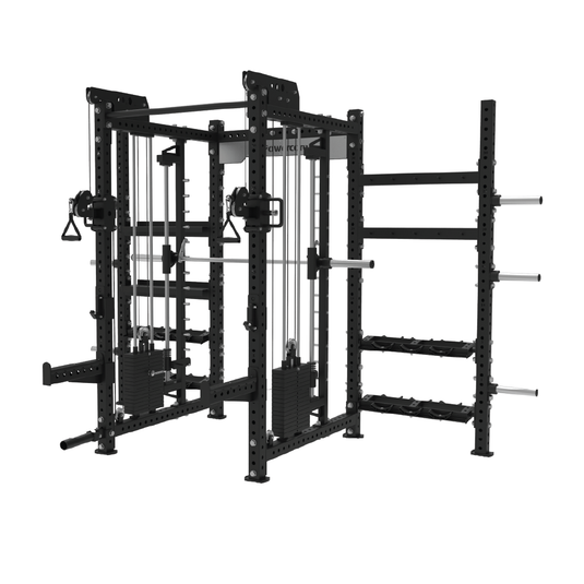 Powercore Stealth functional trainer with storage rack