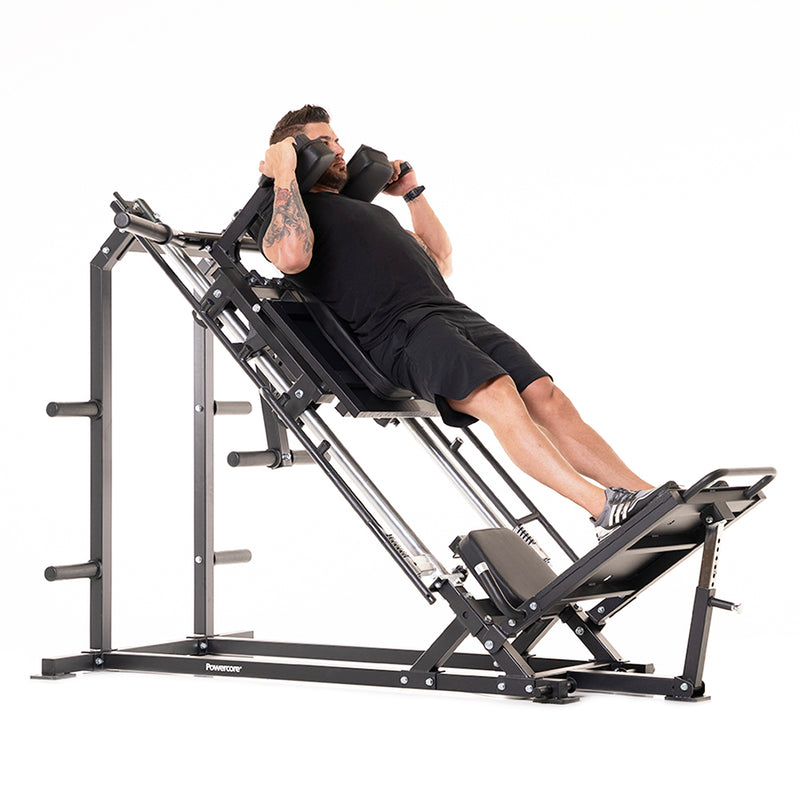 Load image into Gallery viewer, Powercore Light Commercial Leg Press/Hack Squat