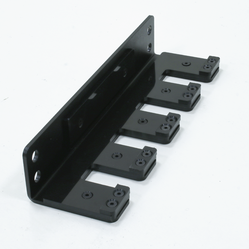 Load image into Gallery viewer, Powercore Wall Mounted Olympic Bar Holder (4 Olympic Bars)