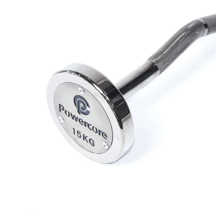 Powercore Chrome EZ Barbell (set from 15kg to 35kg)