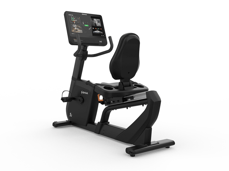 Load image into Gallery viewer, Shua S2+ Commercial Recumbent Bike - 21.5" Touch Screen (7 Year Warranty)

