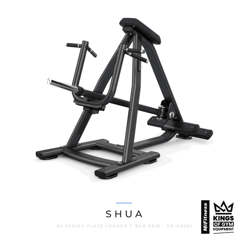 Load image into Gallery viewer, Shua 69 Series Plate Loaded T Bar Row – MiFitness Kings of Gym Equipment
