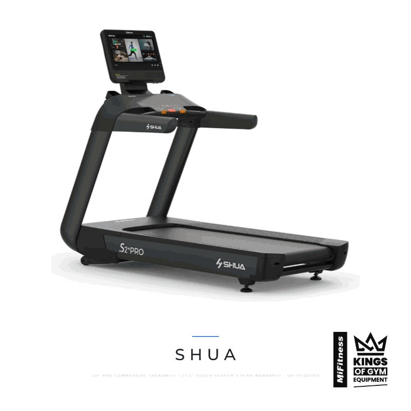Load image into Gallery viewer, Shua S2+ Pro Commercial Treadmill - 21.5 Touch Screen (7 Year Warranty) – MiFitness Kings of Gym Equipment
