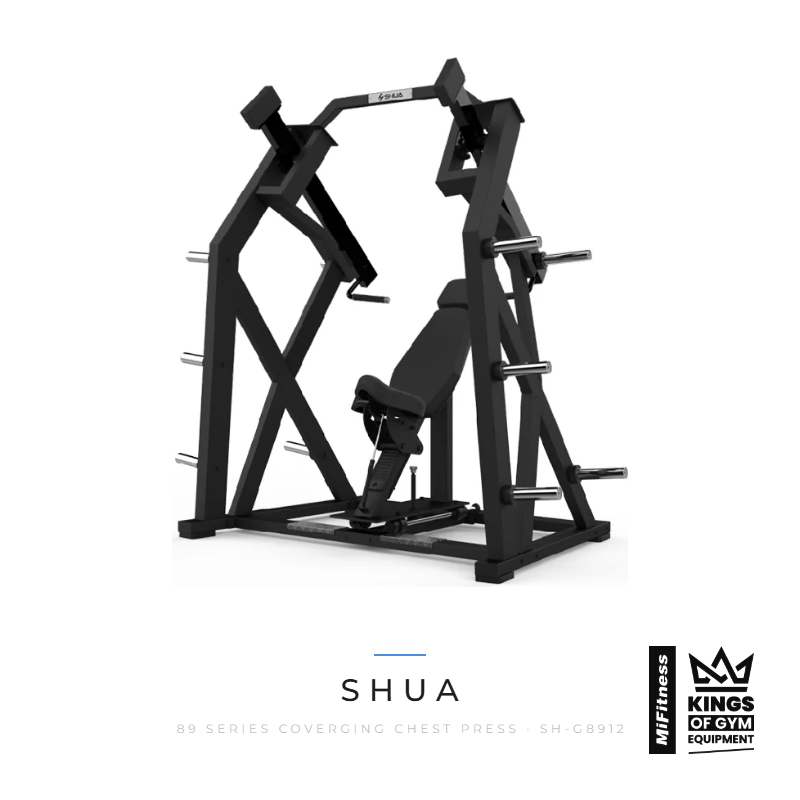 Load image into Gallery viewer, Shua 89 Series Coverging Chest Press – MiFitness Kings of Gym Equipment
