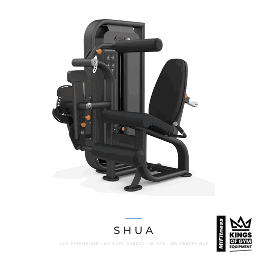 Shua Leg Extension/ Leg Curl (G6823A) - BLACK – MiFitness Kings of Gym Equipment