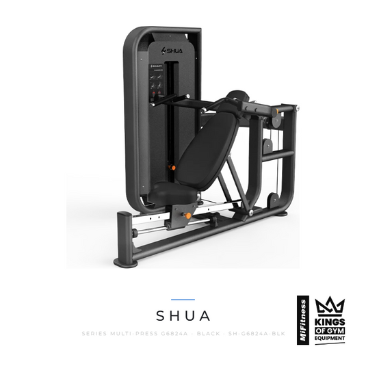 Shua Series Multi-Press (G6824A) - BLACK – MiFitness Kings of Gym Equipment