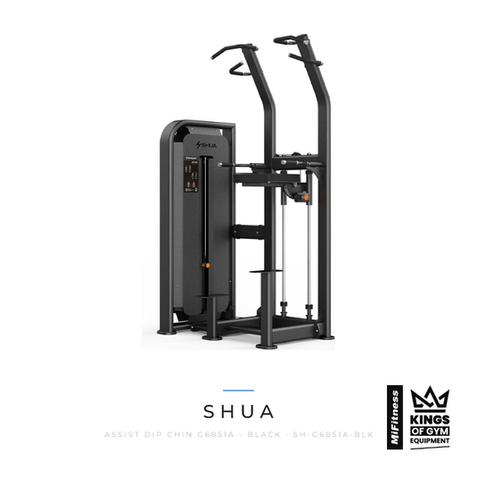 Shua Assist Dip Chin (G6851A) - BLACK – MiFitness Kings of Gym Equipment